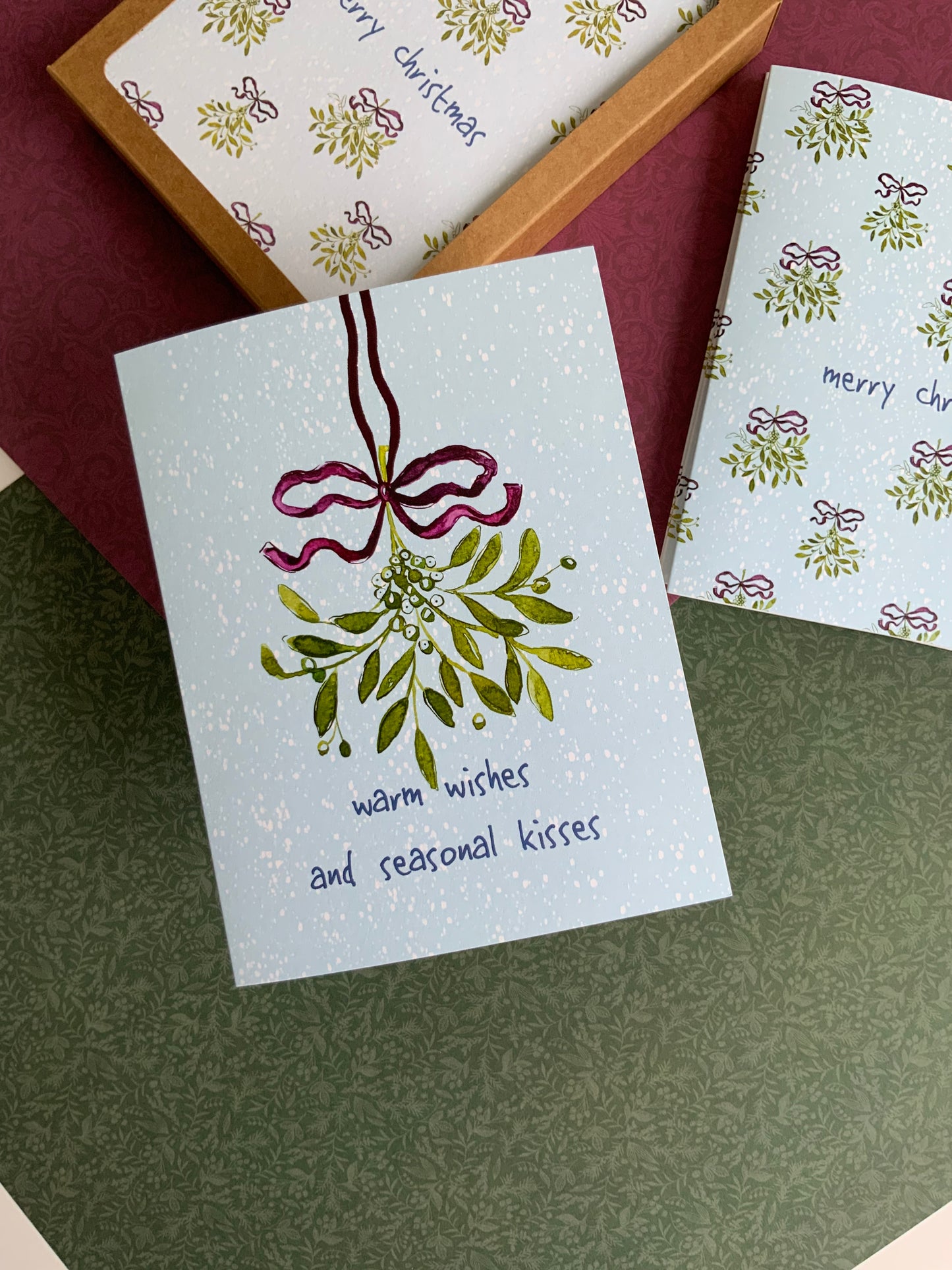 Warm Wishes Christmas Card