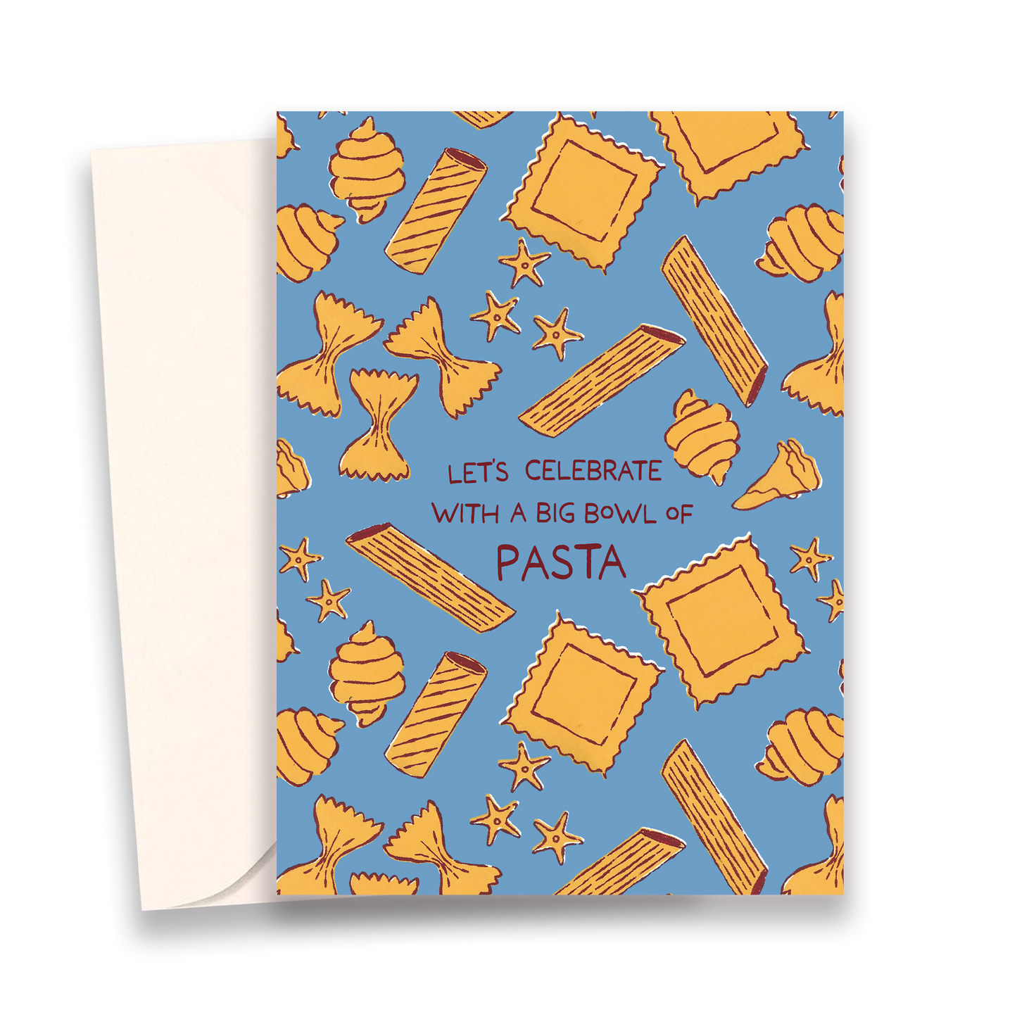 Celebrate with Pasta Greeting Card