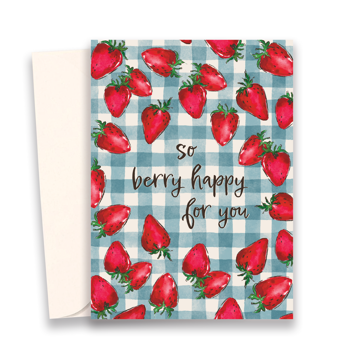 So Berry Happy For You Congratulations Card