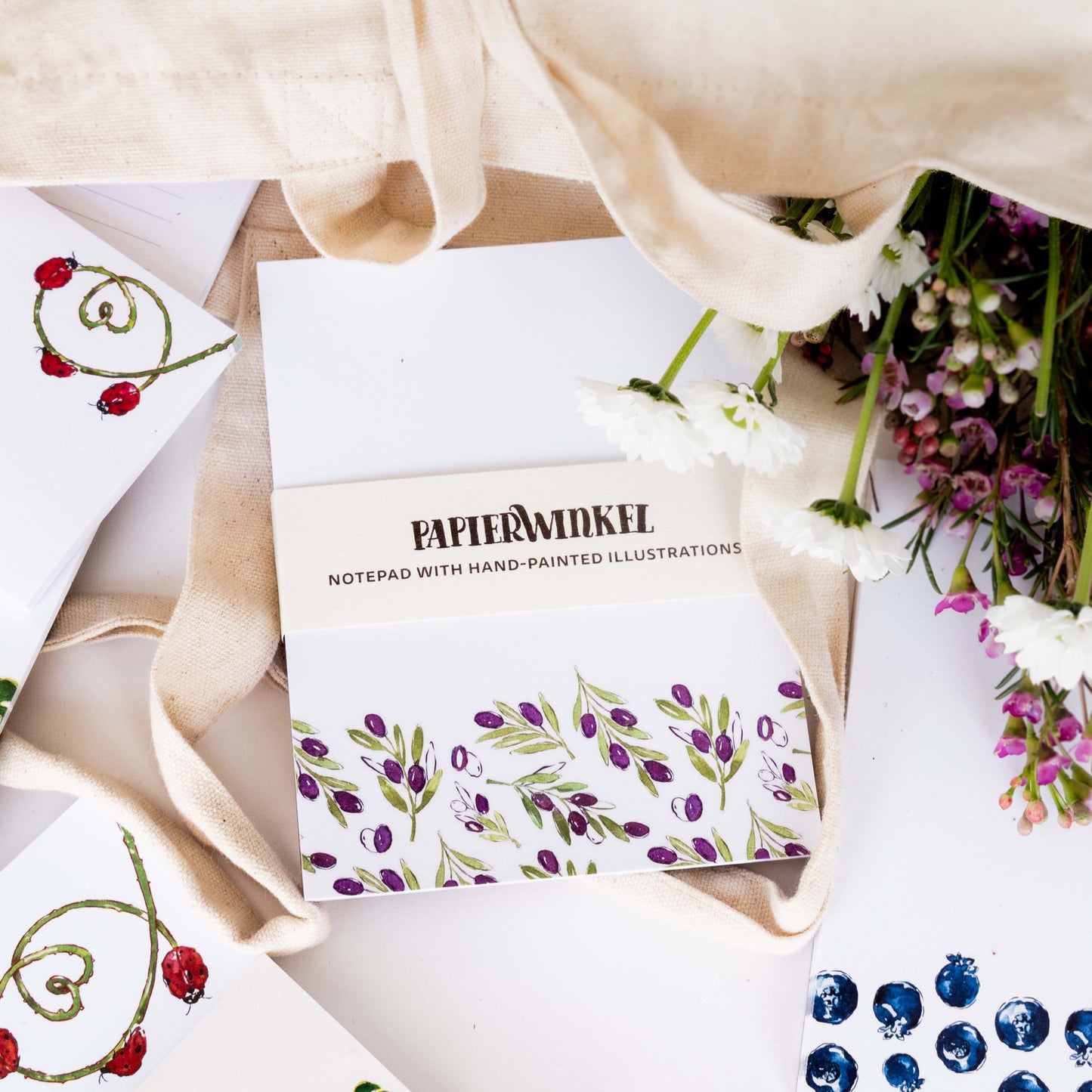 Olive Stationery Set
