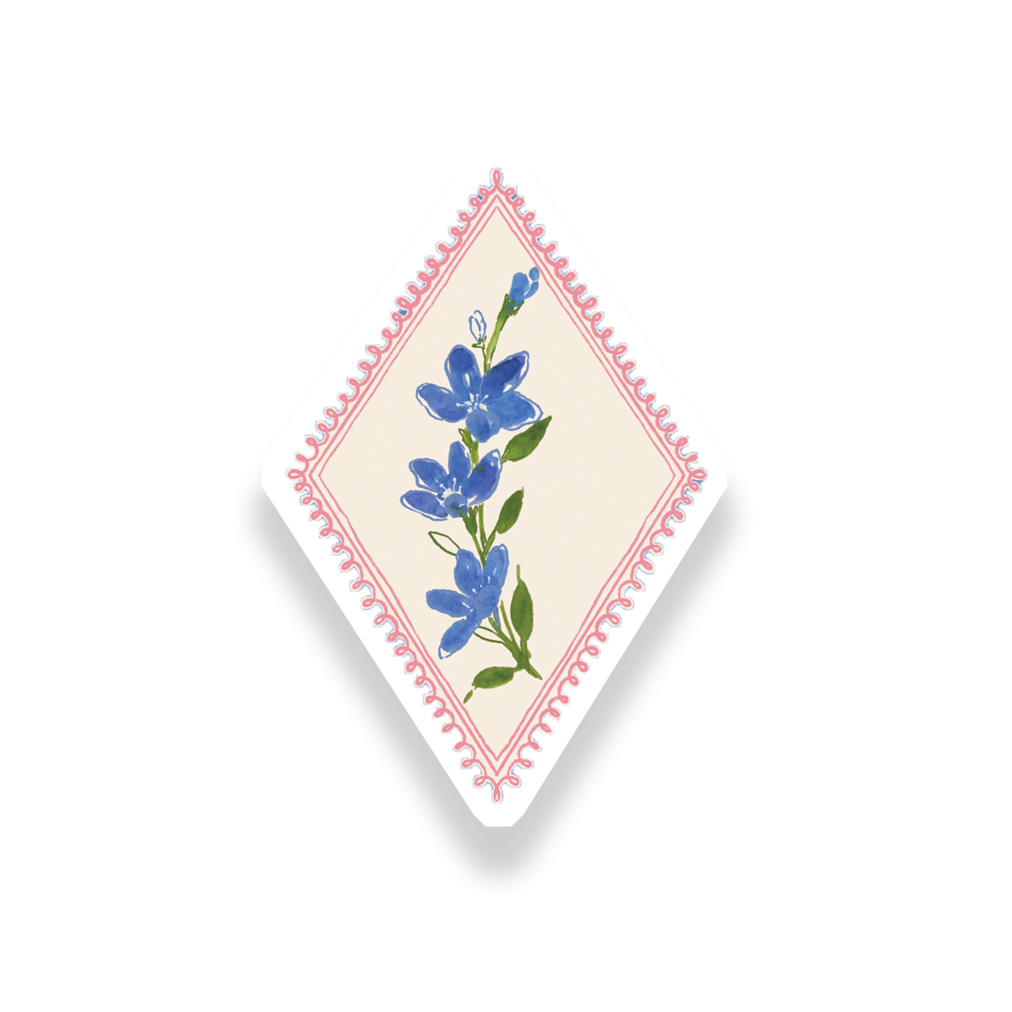 Cottage Core Clear Floral Stickers