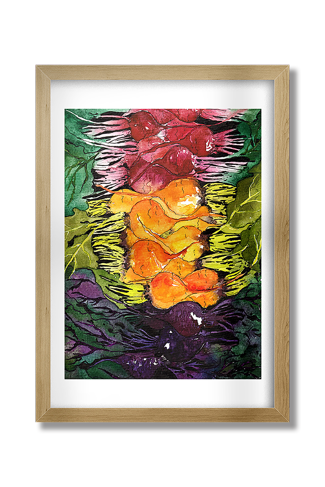 Rainbow Beets Veggie Print
