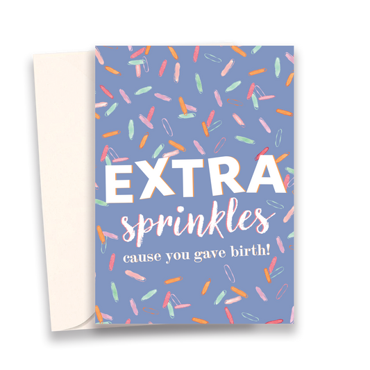 Extra Sprinkles for New Mothers