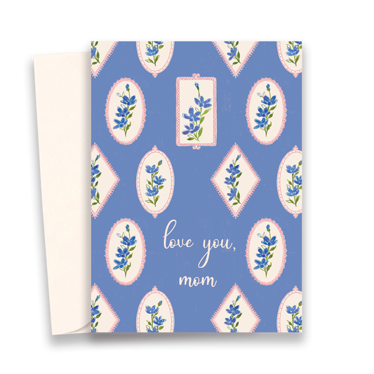 Cottage Core Floral Greeting Card for Moms