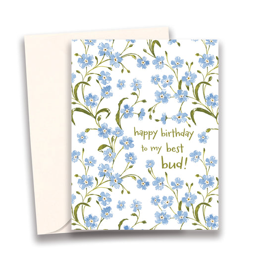 Happy Birthday Floral Greeting Card | Best Friends Birthday