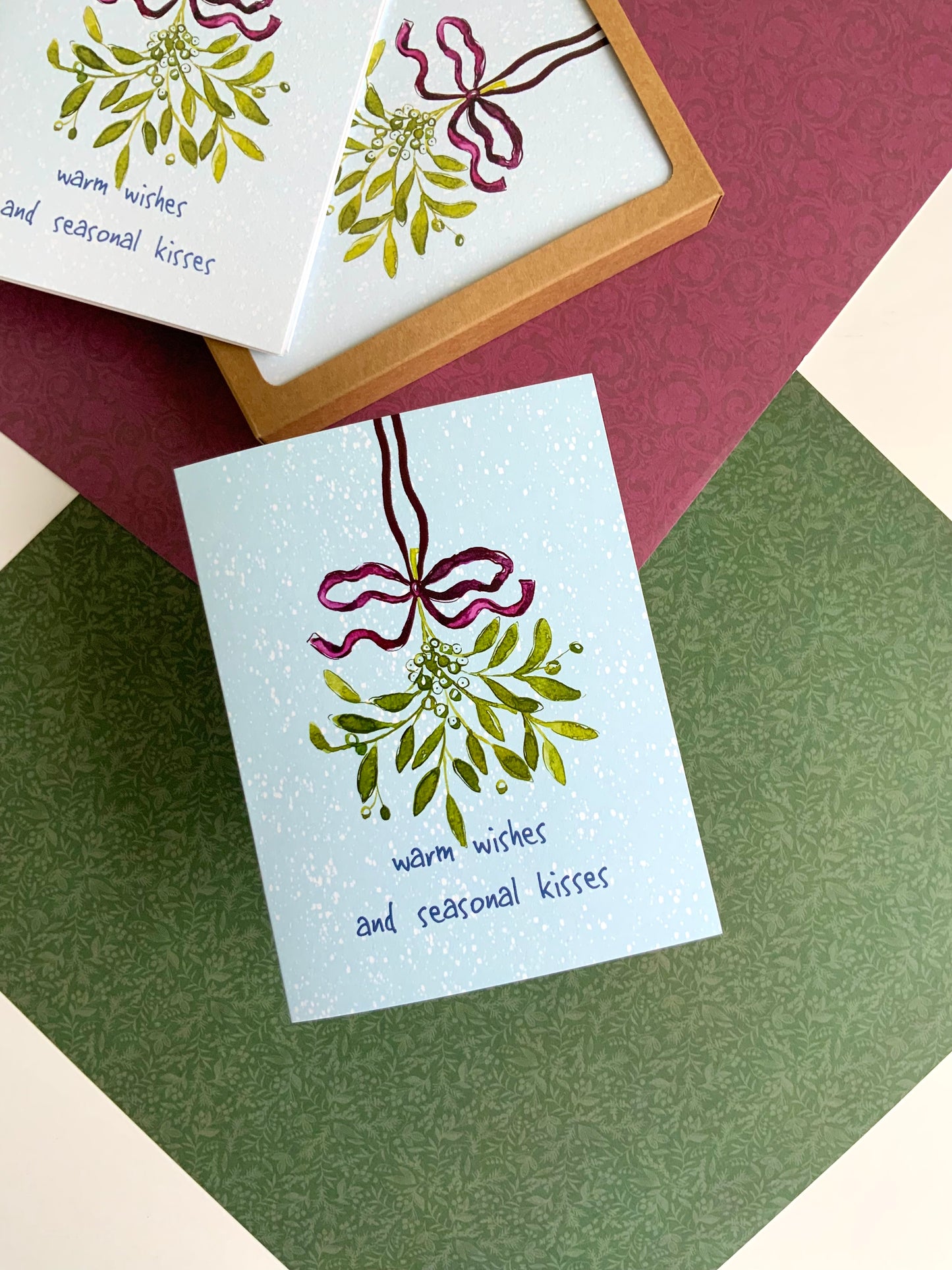 Warm Wishes Christmas Card