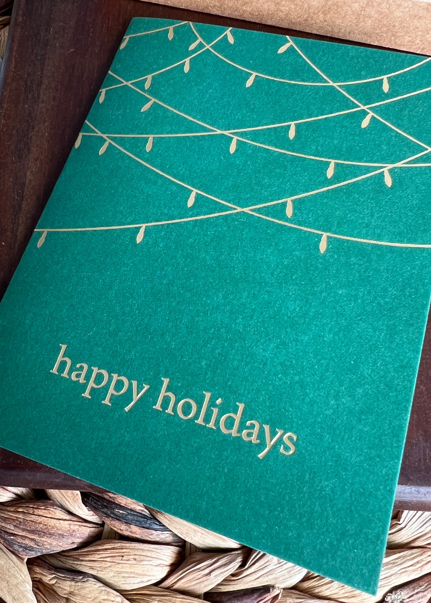 Happy Holiday Greeting Card