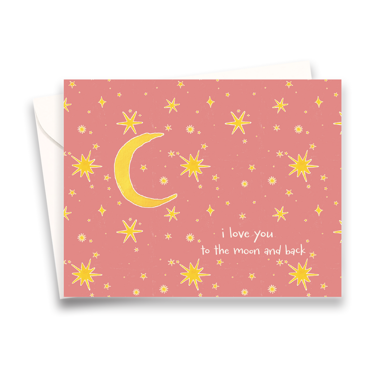 Celestial Valentine's Day or Anniversary Greeting Card