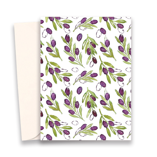 Olive Branch Greeting Card