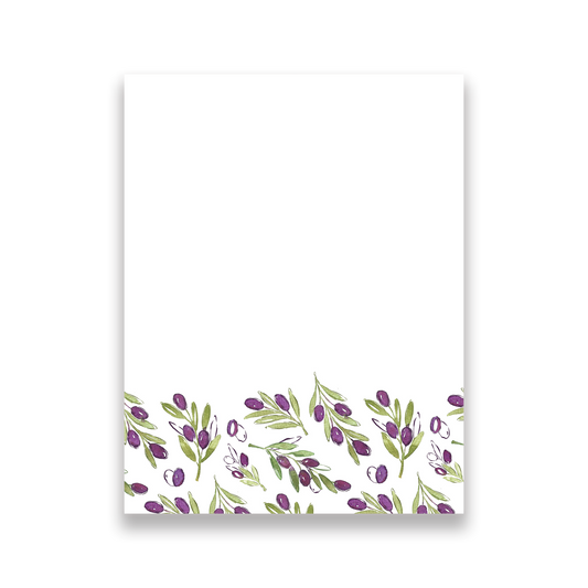 Olive Stationery Set