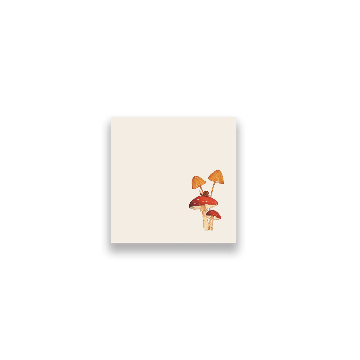Whimsical Mushroom Stationery