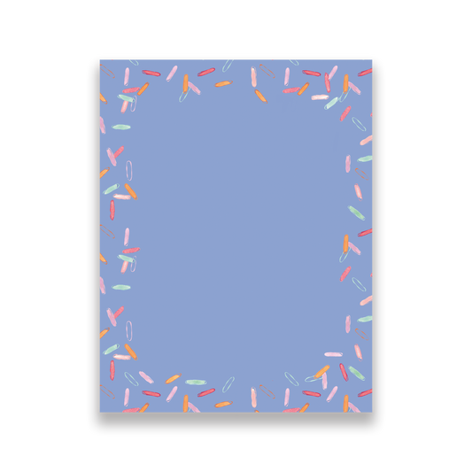 Colorful Sprinkle Stationery